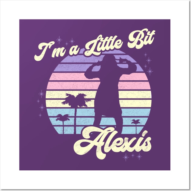 Schitt's Creek - A Little Bit Alexis Wall Art by karutees